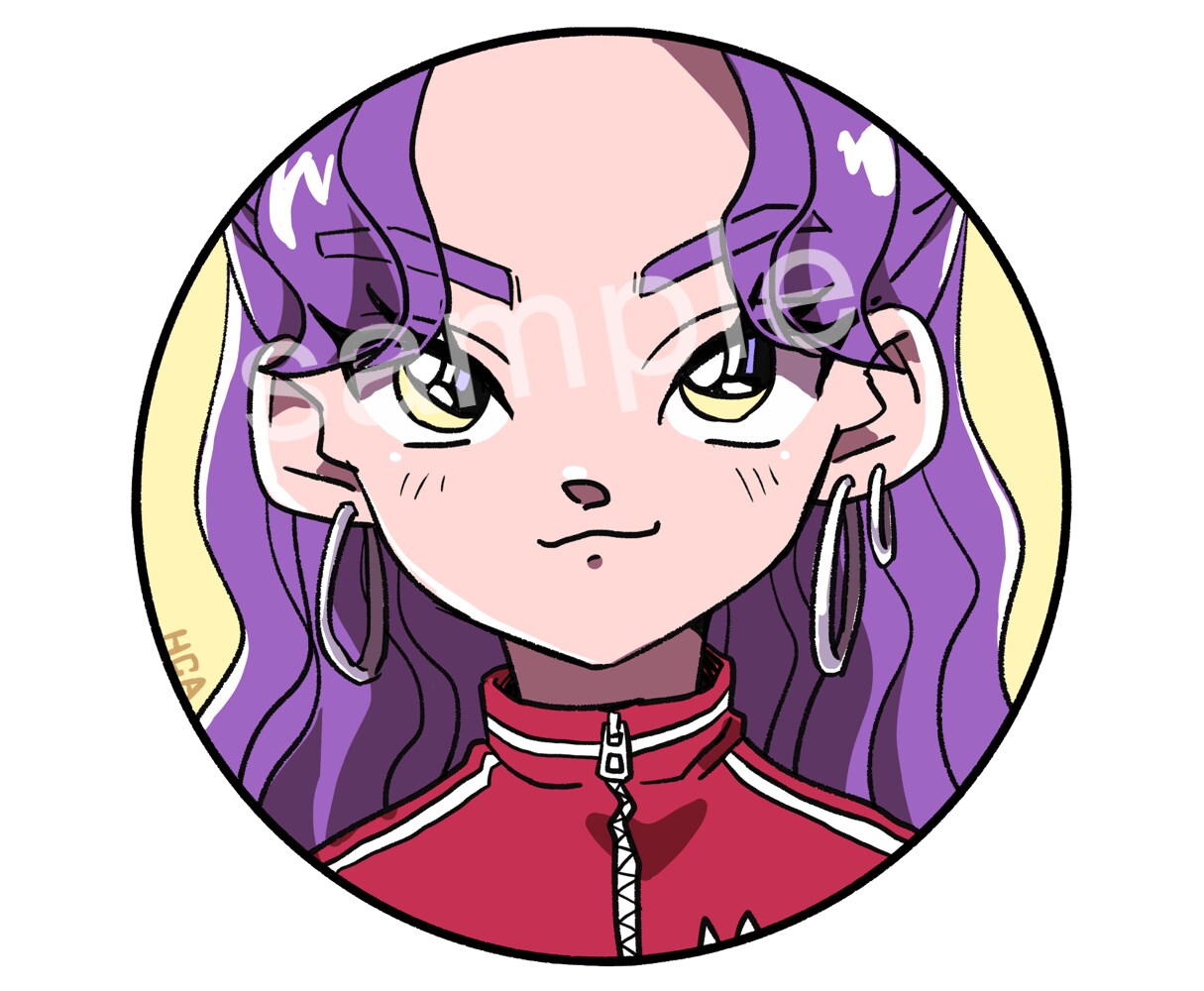 可愛いキャラアイコン描きます まるくてかわいい自分だけのイラストアイコンです♪ イメージ3