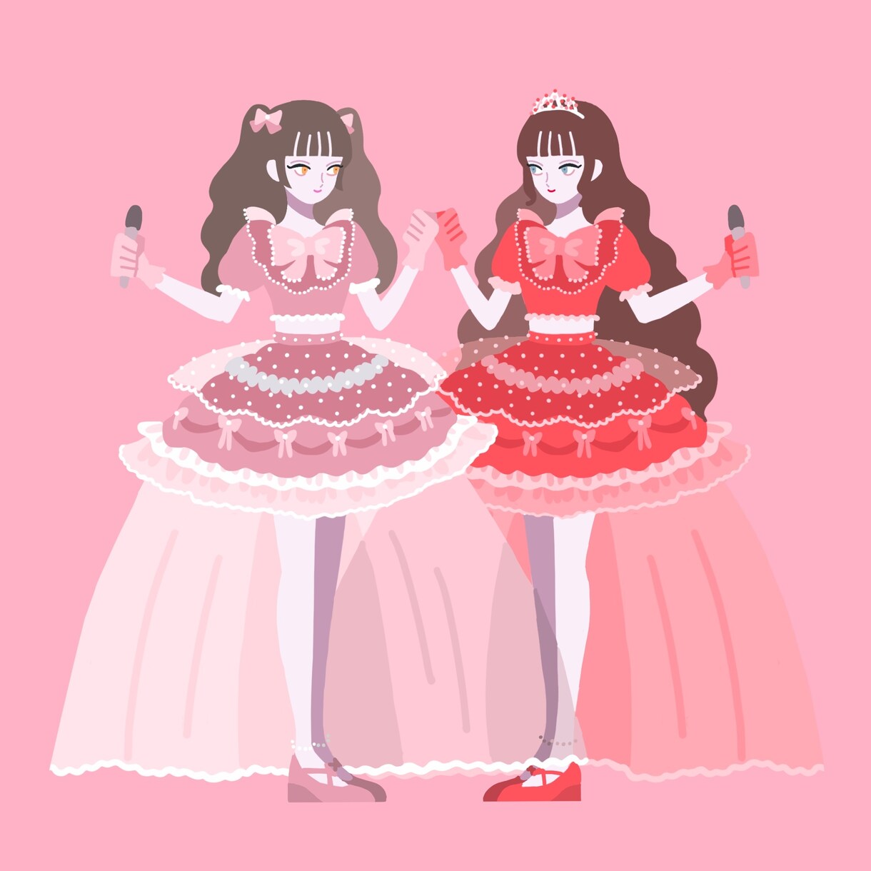 フラットでかわいいイラスト描きます あなたのために素敵なイラストお描きします！ イメージ5