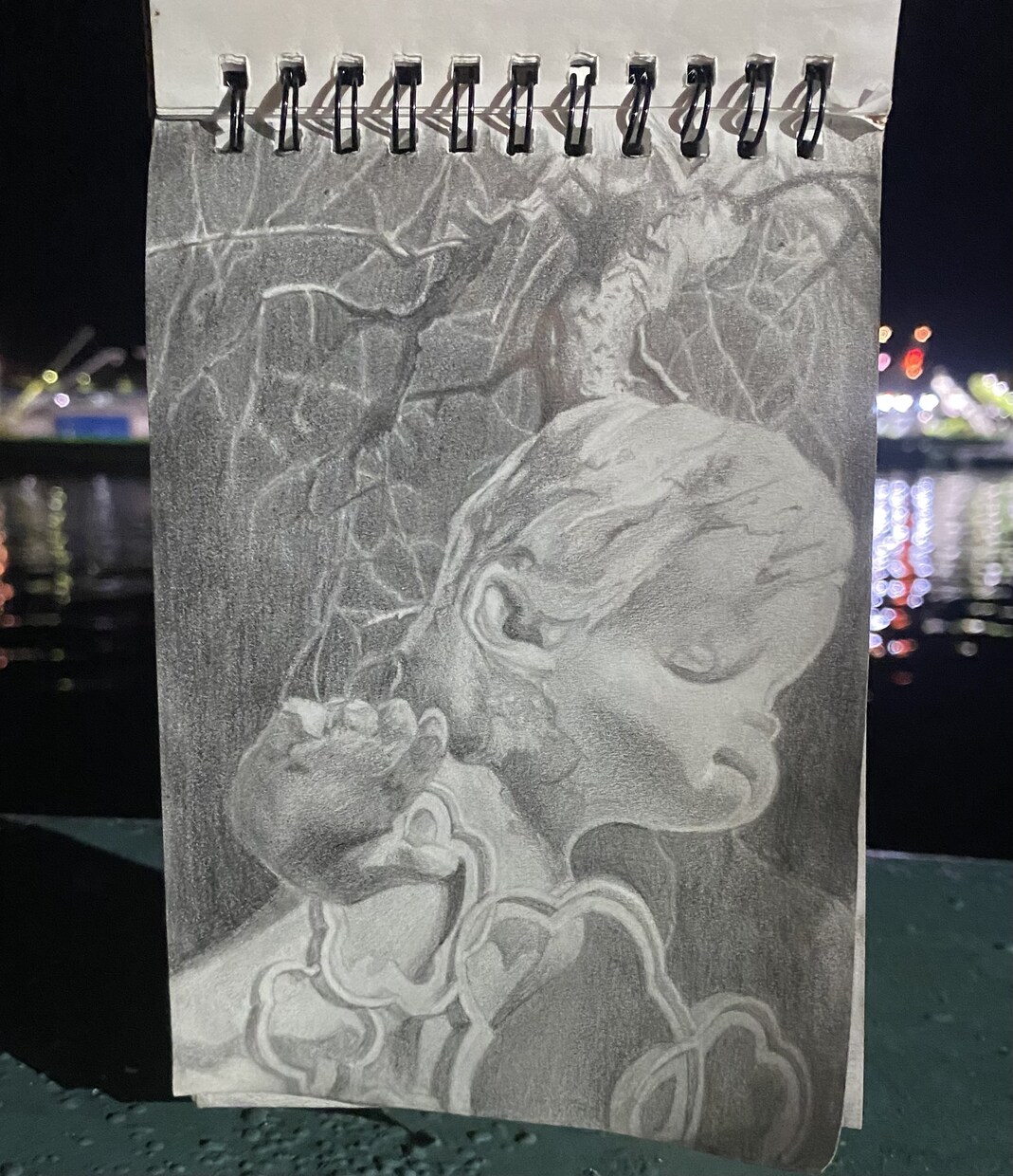写真を鉛筆画で描きます 鉛筆画特有の優しい雰囲気の絵、いかがでしょうか。 イメージ4