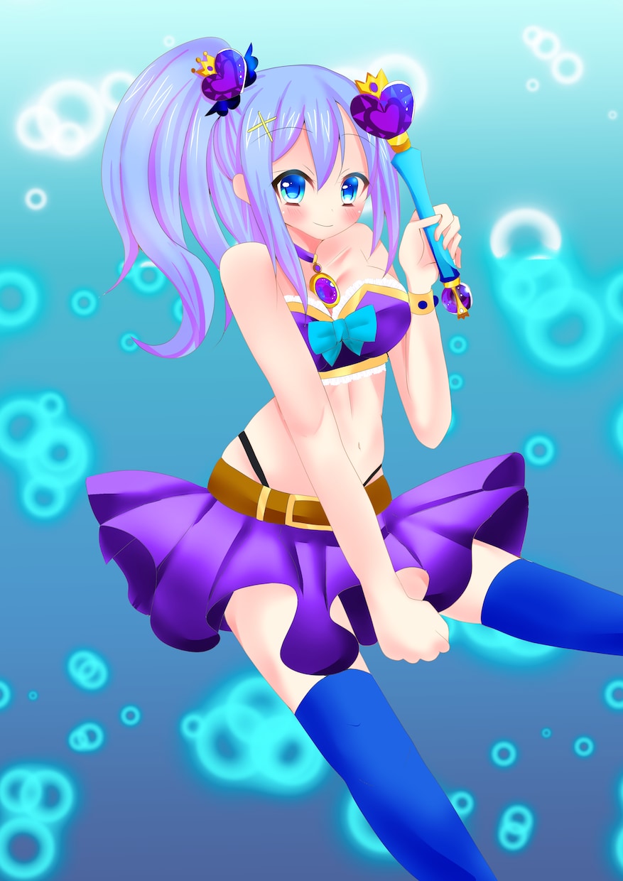 待受画面描きます オリジナル女の子の待ち受け画像が欲しい方一緒に作りませんか イメージ2