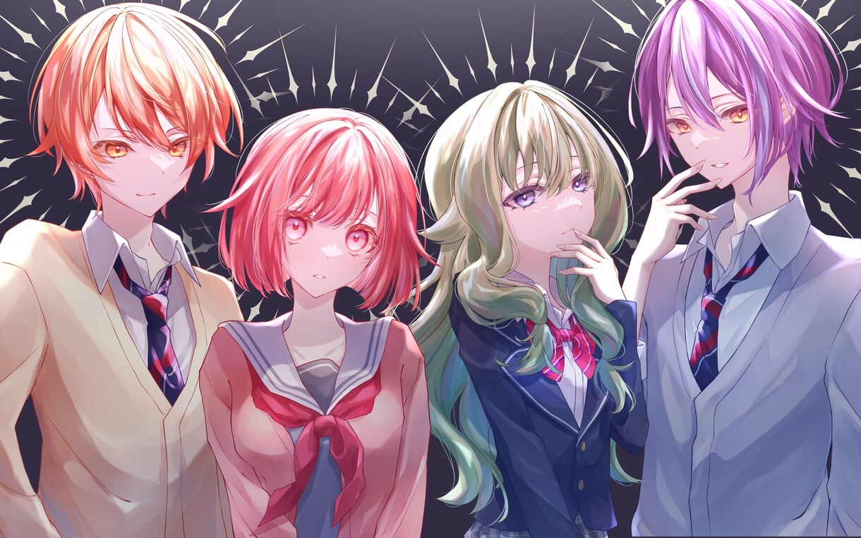 かわいいも綺麗もかっこいいも！イラスト描きます アイコン、立ち絵、一枚絵をご希望の方に！！ イメージ10