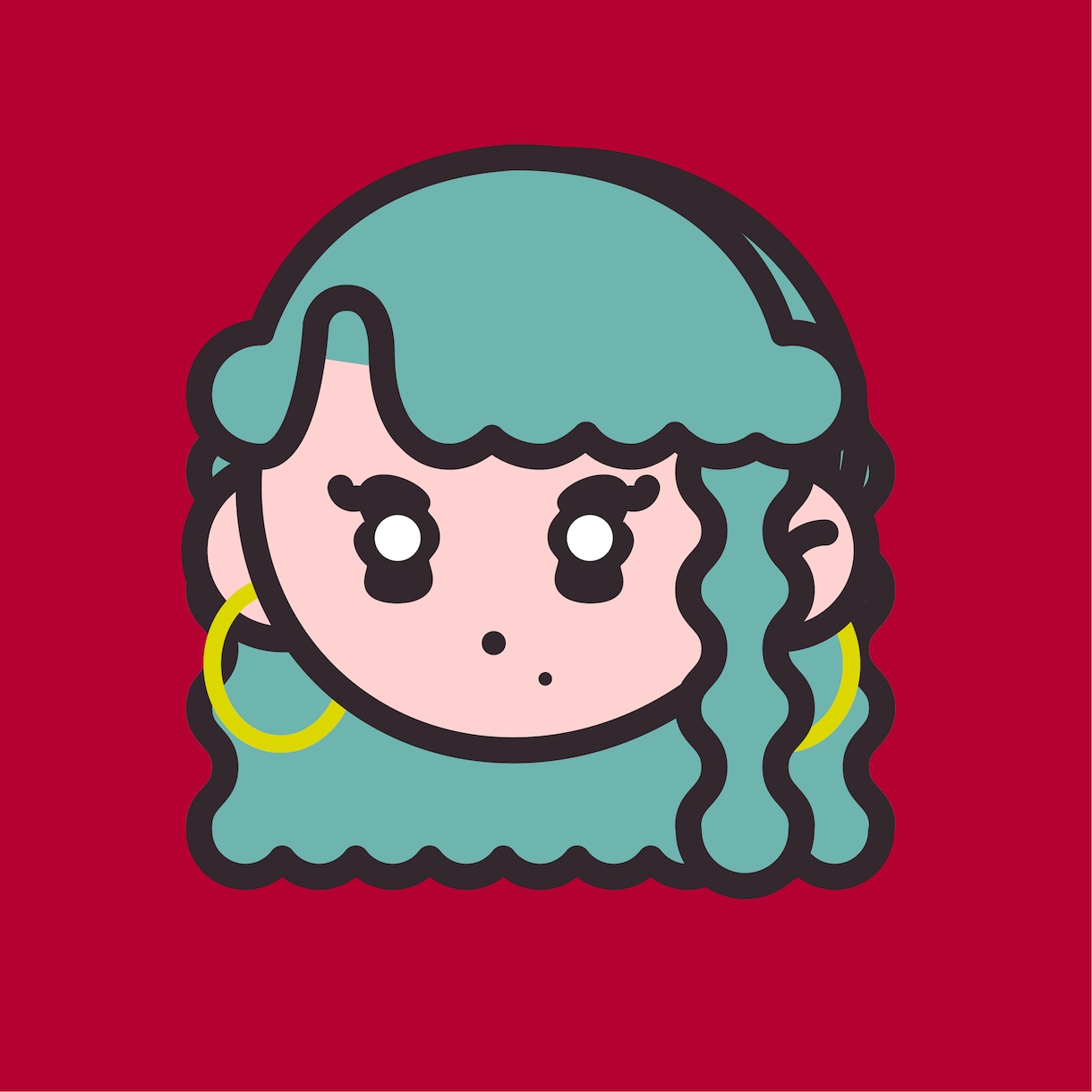 商用OK！ポップなテイストの人物アイコンを描きます 目が引くアイコンでその人の魅力を伝えます！ イメージ7
