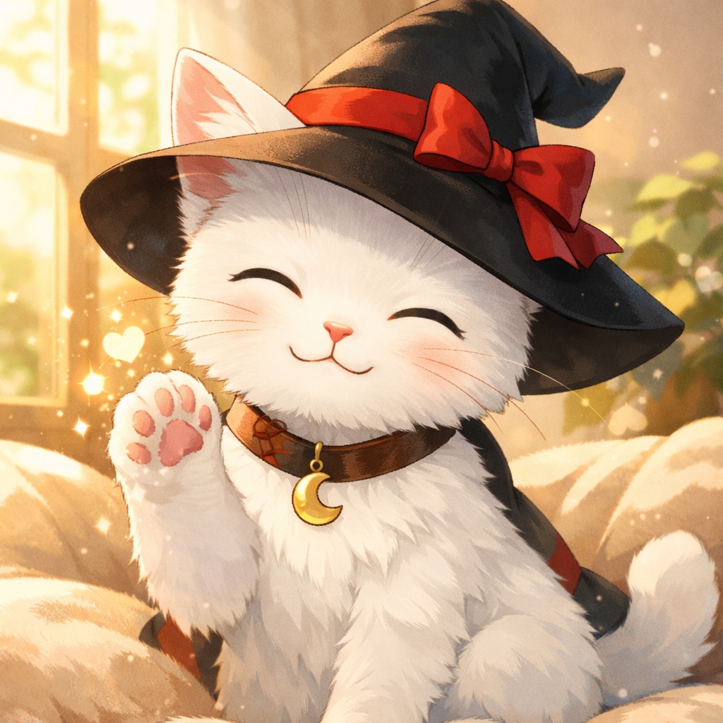 白猫占い師レアにゃんがのんびり話聞きます 人間には言いにくい話も猫になら言えるにゃ イメージ2