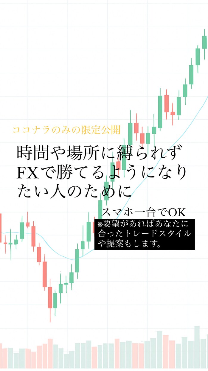 スマトレFX - パソコン不要のトレード教えます FXはパソコンが必須ではなくなりました。スマホ一台でOK！ イメージ1