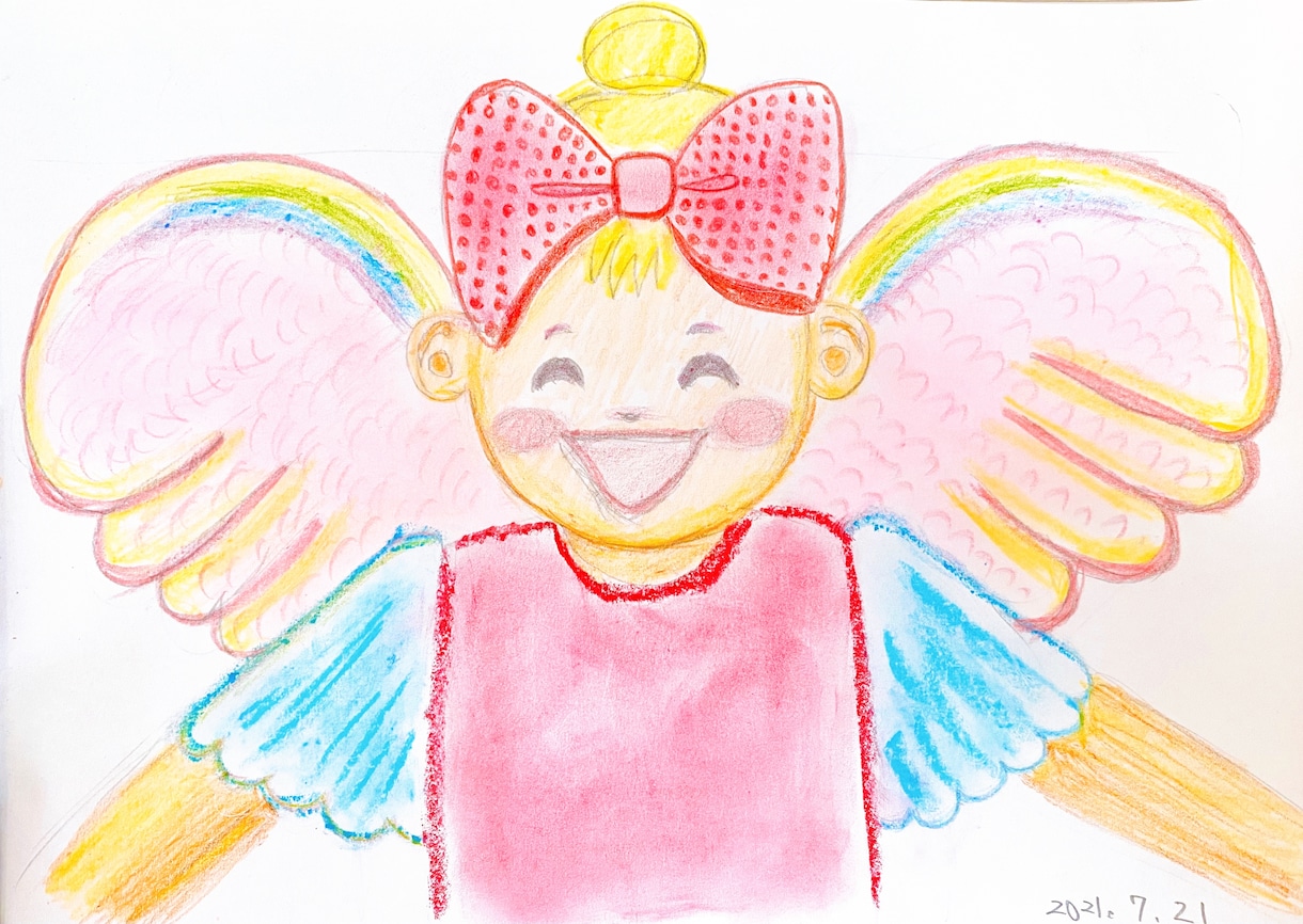 天使からのメッセージと天使のイラストを描きます あなたに縁が深い天使と繋がり、声と姿を絵にして届けます イメージ3