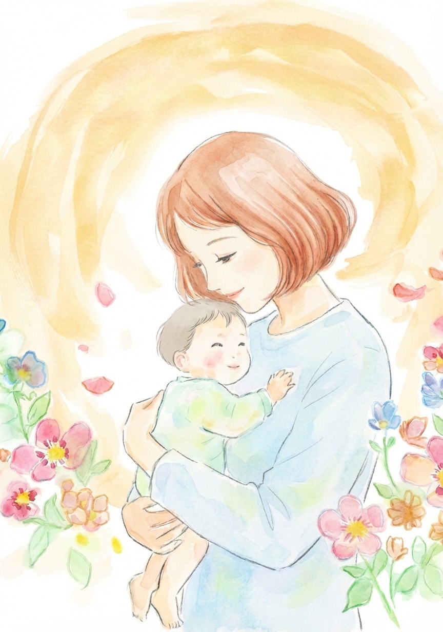 文字入れも可能な水彩風絵画作成します 水彩画であたたかみのある作品をお届けします イメージ4
