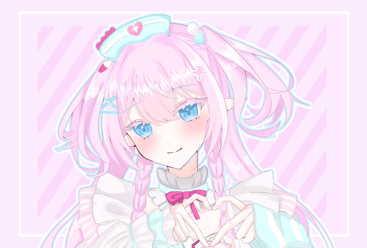 透明感のある可愛いイラスト制作します 透明感のある可愛いイラストです♪ イメージ3