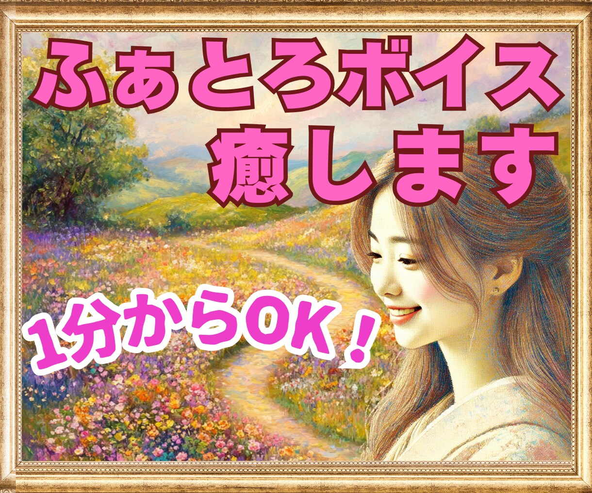 1分からOK！絶対に理解されない心の悩み♡聴きます ふわふわボイスに包まれて♡臨床心理士があなたを全力で癒します イメージ3