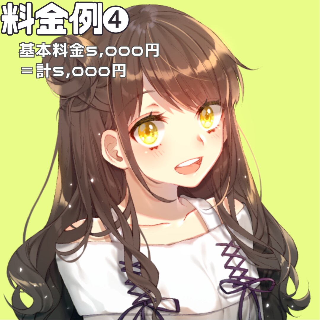 修正回数制限なし◎アイコンイラスト描きます 商用利用，著作権譲渡無料です！ イメージ5