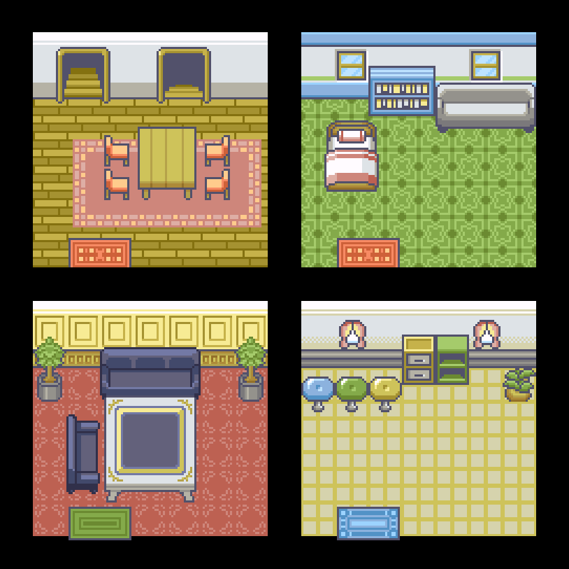 レトロゲーム風のドット絵マップタイルを制作します 懐かしい8bit 16bit風のテイストで作成！ イメージ5