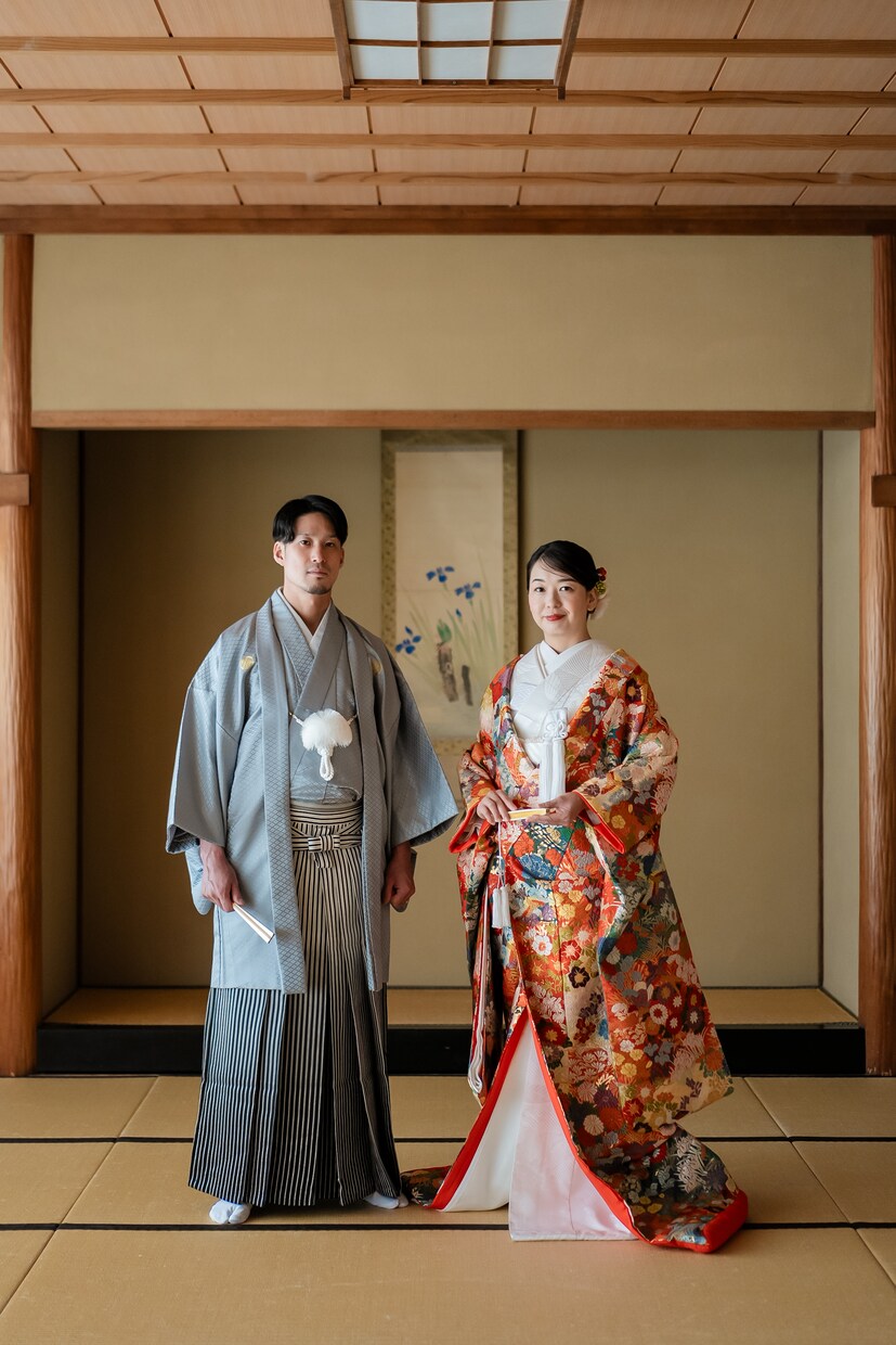 関西 兵庫県神戸市にて結婚式和装前撮りを撮影します お手頃価格でウエディングフォト撮影が可能です。 イメージ4