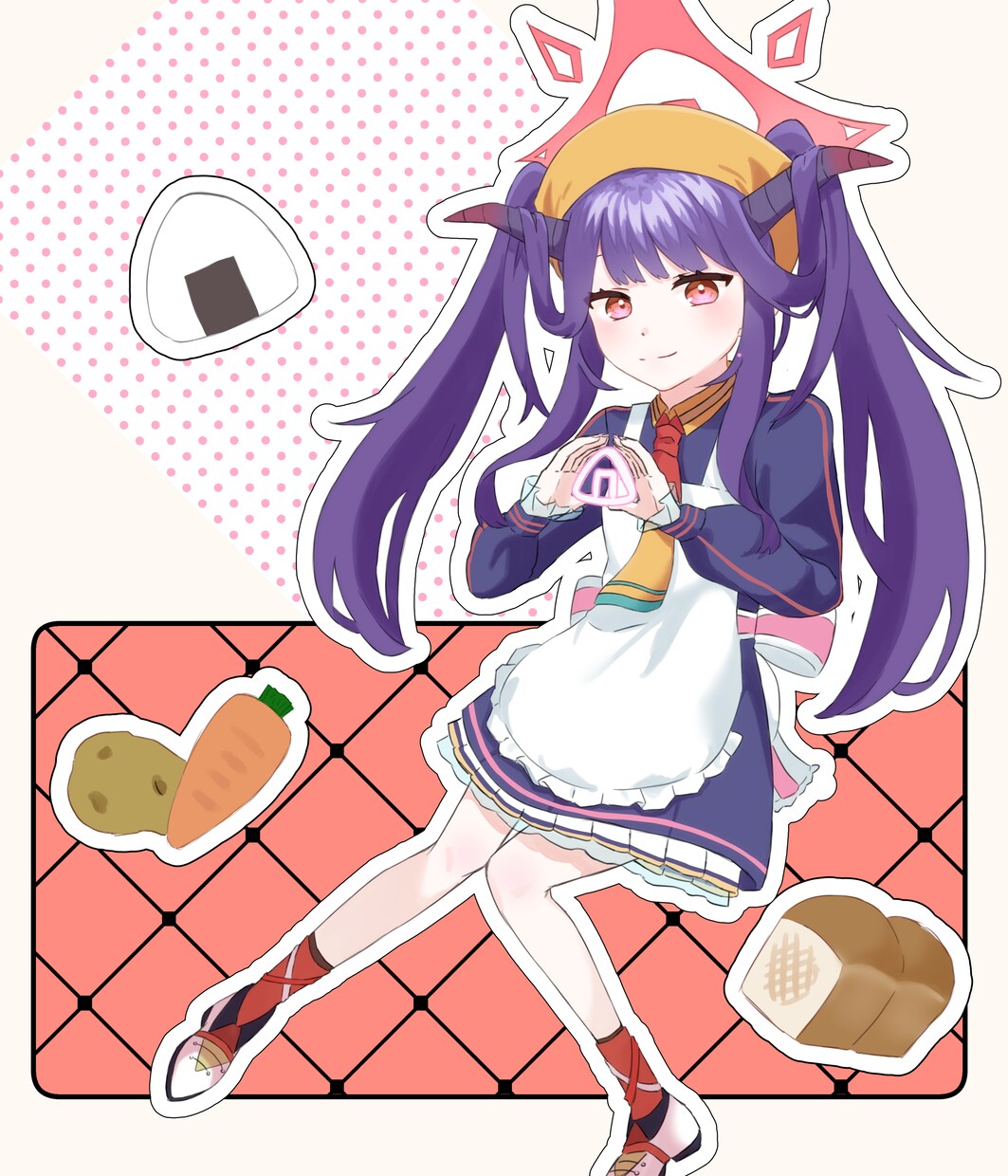 かわいいアニメ調イラストを描きます パステルカラーを使ったポップな作風 イメージ3