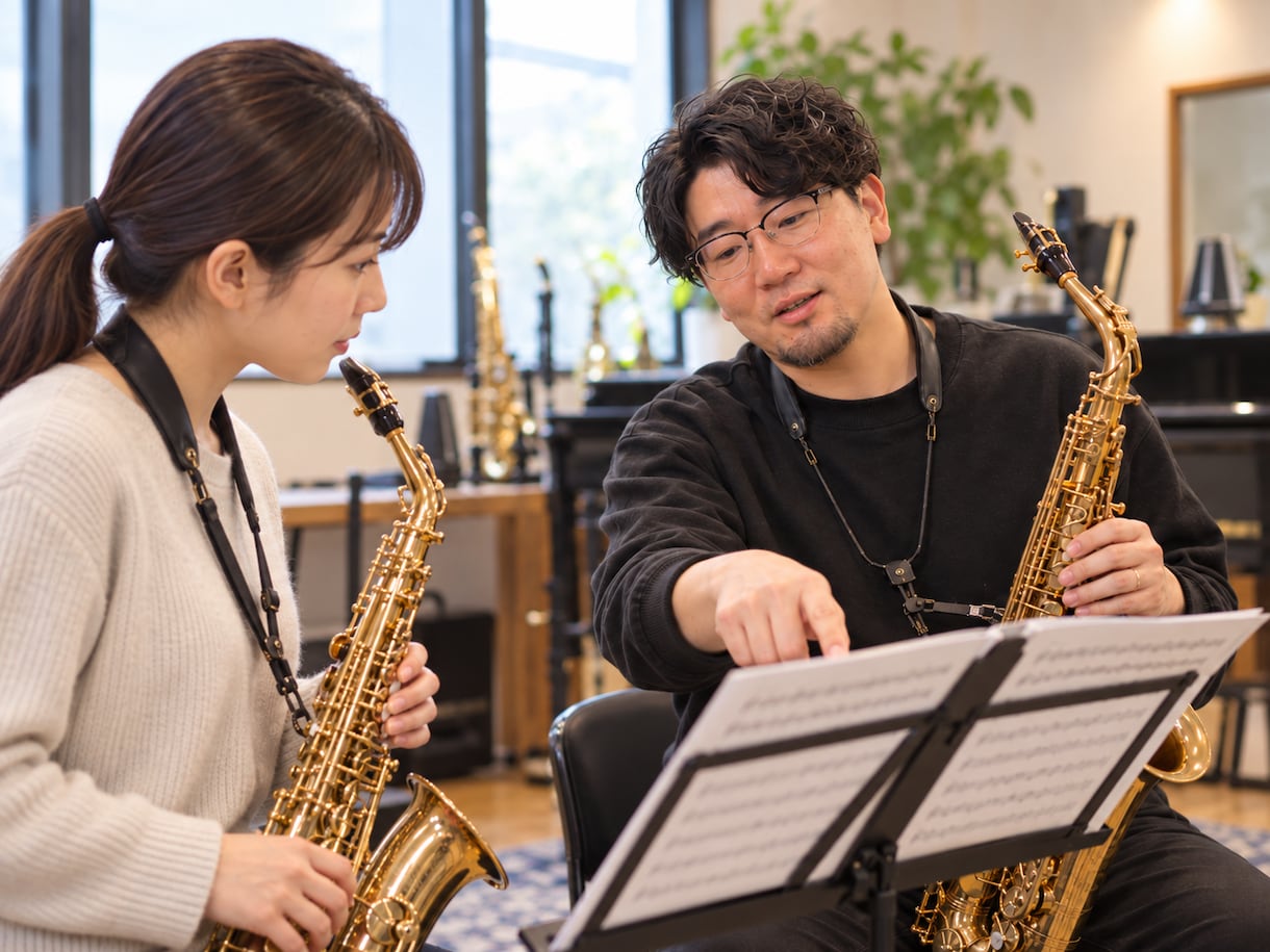 久しぶりにサックスを再開したい方をサポートします 初心者から日本一になったサックスプレイヤーが丁寧に教えます！ イメージ3