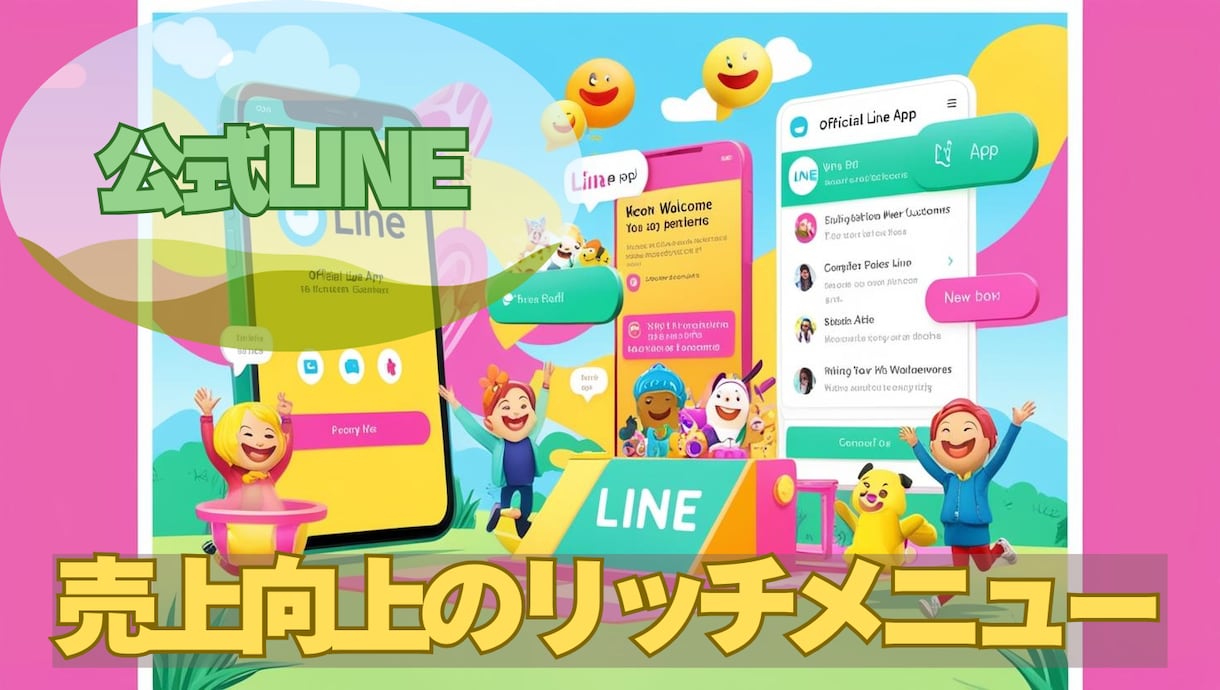 集客アップ！LINEリッチメニュー制作します 「ファン急増！オリジナルデザインで集客アップをサポートします イメージ1