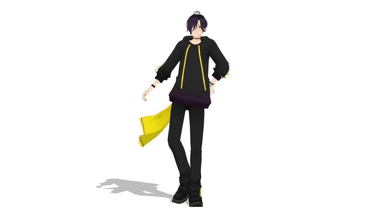 VTuberさん向け3Dモデル作成します フォロー付きで安心!3D活動者が使いやすく制作します イメージ7
