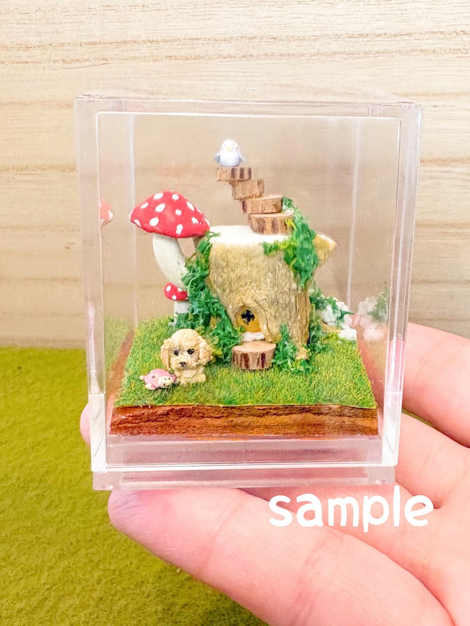 約1cmのミニチュア動物を作ります 世界でたった一つだけ。大切な家族をミニチュアで作り上げます イメージ1