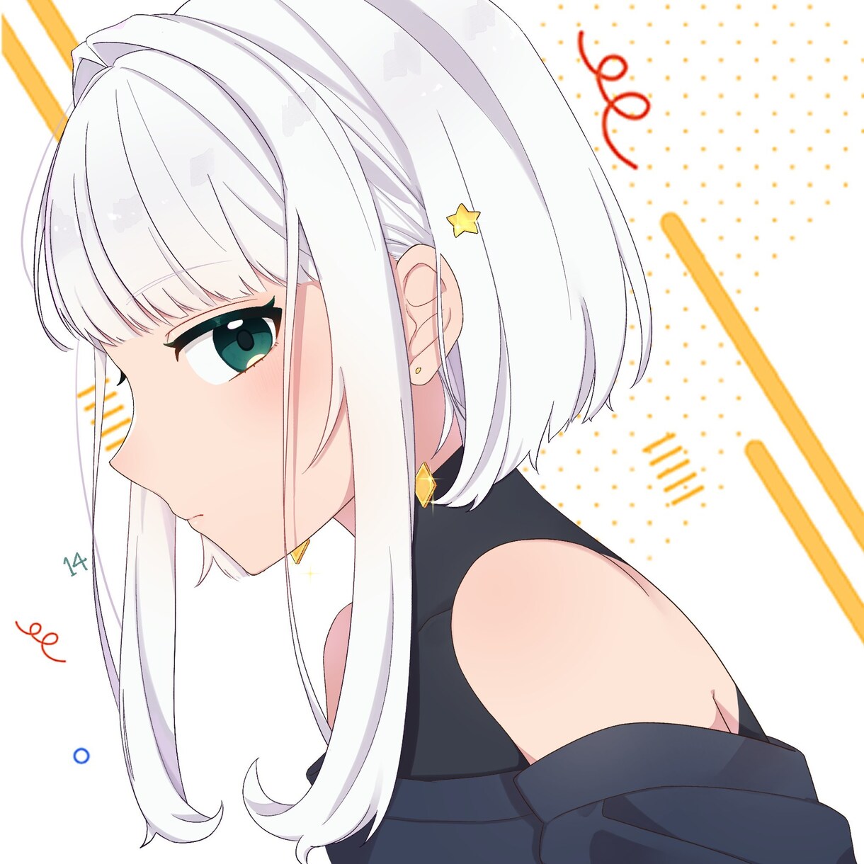 SNSや配信で使用できるオリジナルイラスト描きます かわいい／シンプルなアニメ塗り/アイコン商用利用可 イメージ1