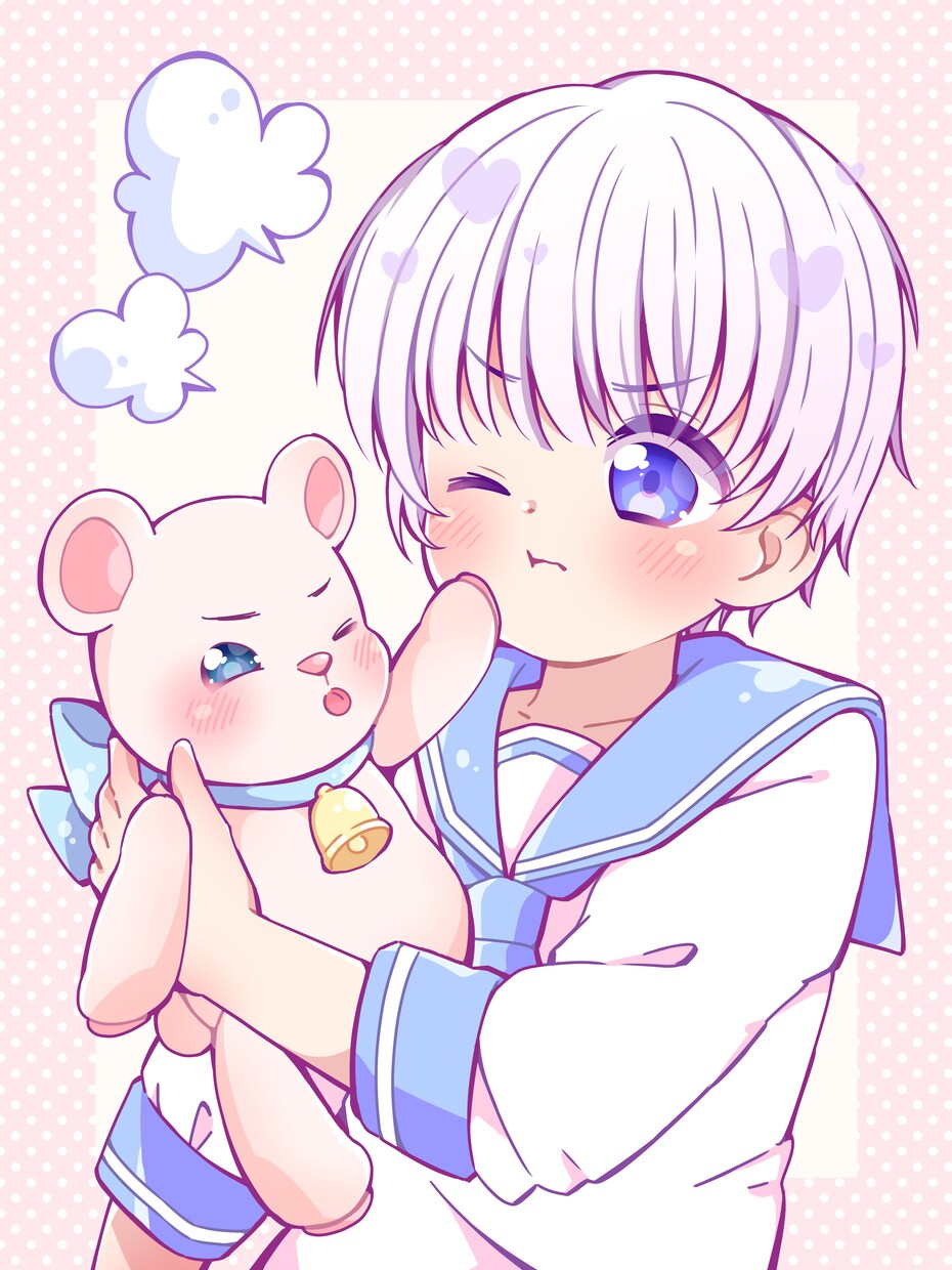 可愛いイラストを描きます アイコンやヘッダーなど自由に使えます！ イメージ1