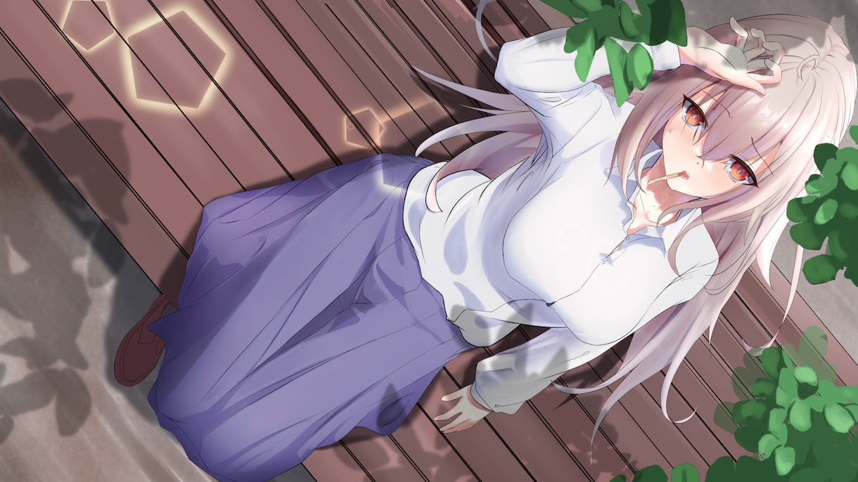 可愛いイラストお作りします 可愛い+クールなキャラをお求めの方に！ イメージ1