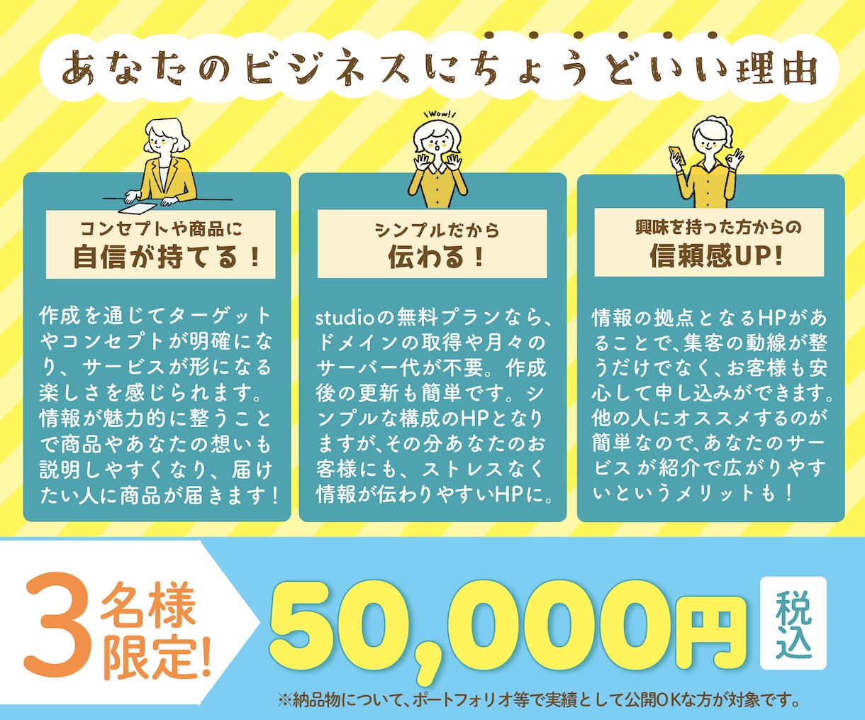 副業・ビジネスを始めたい方向け！HPを制作します あなたの「やりたいこと」、形にしてみませんか？ イメージ2