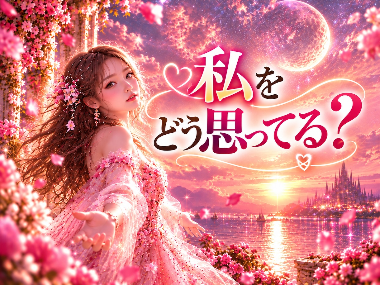 大好きな彼の気持ち♡占いでリアルに読み解きます 私をどう思ってる？タロット×六星占術で本音を読み解きます♡ イメージ1