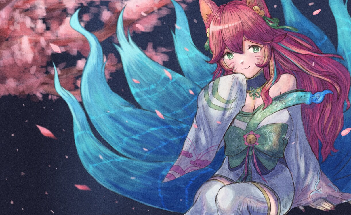 アナログ風味のイラスト制作を致します SNSアイコン/動画のサムネイルなどお受けします！ イメージ4
