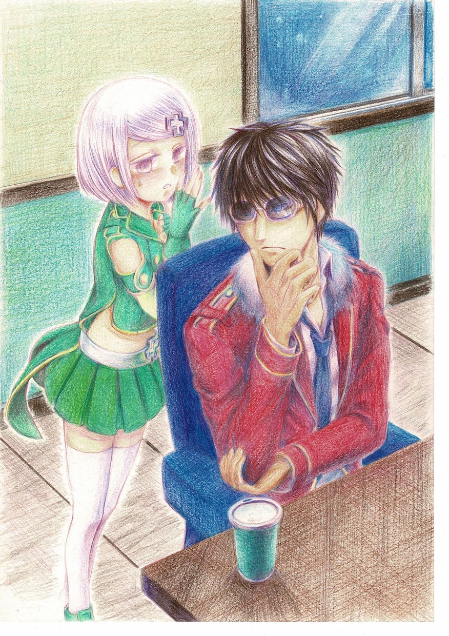 色鉛筆であなた好みのイラスト描きます 色鉛筆でカッコイイ絵やカワイイ絵を描かせて頂きます！ イメージ7
