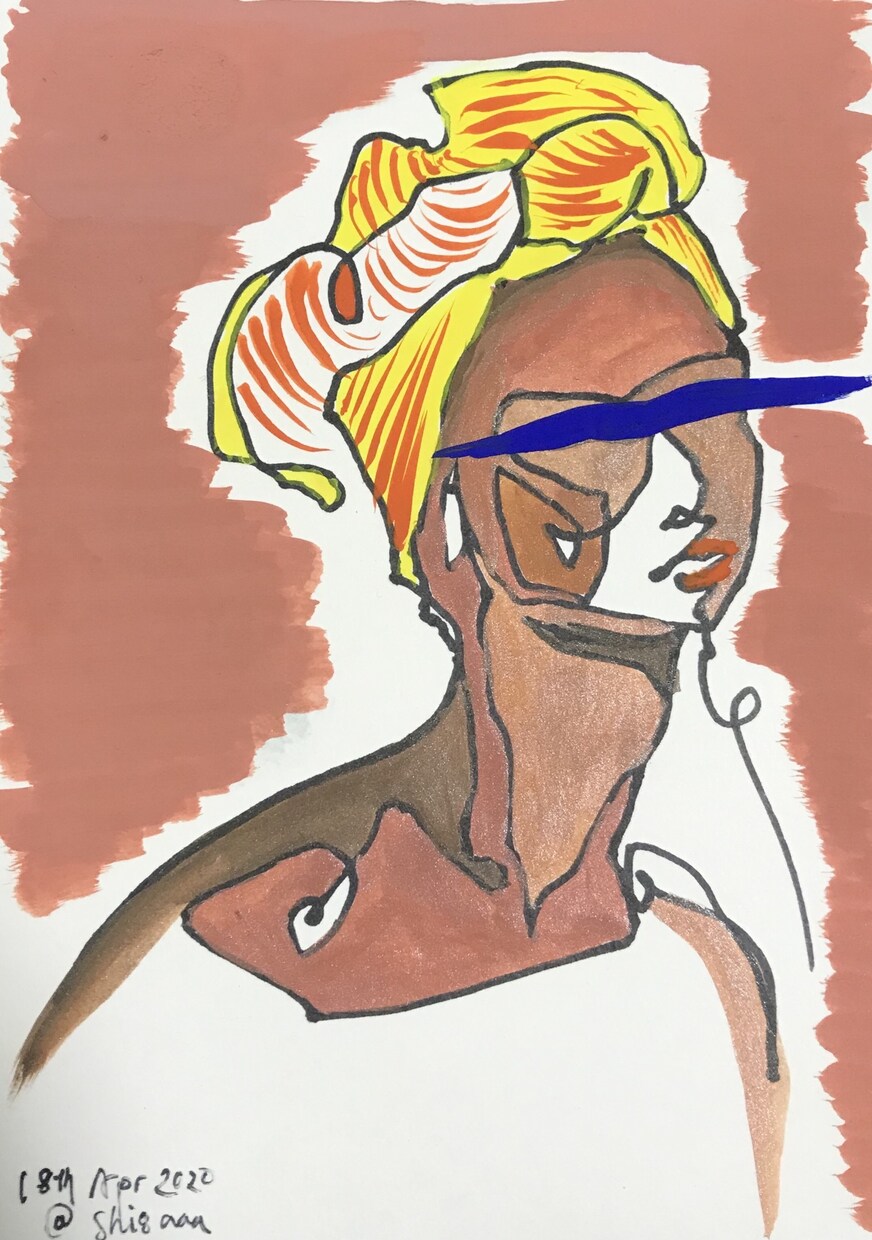 一筆書きイラストその日のうちに仕上げます 至急お洒落なモノトーンアートが必要な方にJPEGにてご対応！ イメージ2
