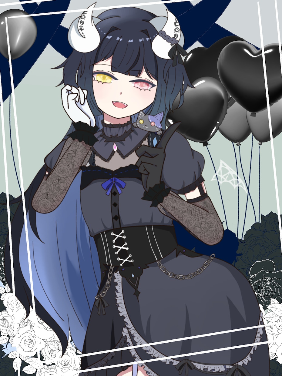 最短納期2日！可愛い女の子のイラスト制作します 誕生日プレゼントやFAのプレゼントなど可愛く制作します イメージ1