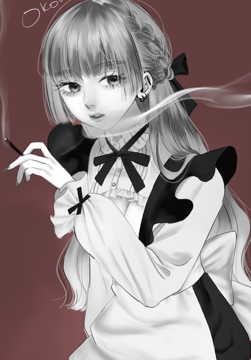 最短1日！目が印象的な女の子イラスト描きます イメージからあなただけの可愛い女の子イラスト制作します！ イメージ8