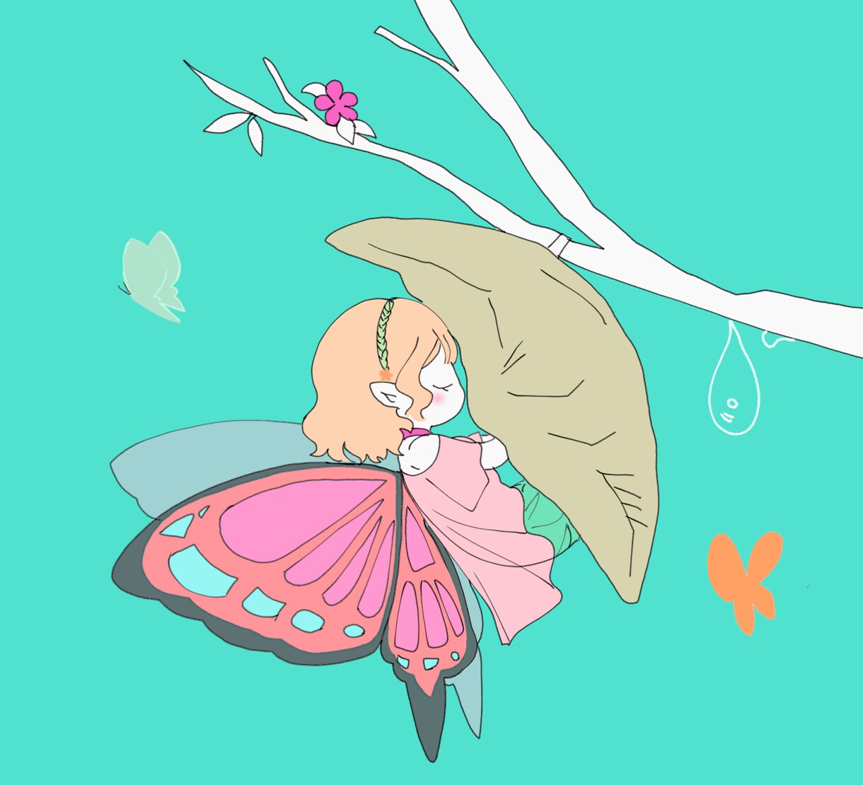 可愛い女の子(女性)描きます ヘッダーや壁紙に。可愛い、綺麗なイラストお描きします…! イメージ3