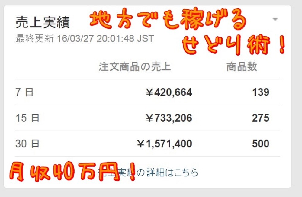 せどりで販売個数500個が教えます せどりで稼いでいる方・地方せどり・副業をしたい方向けです イメージ1