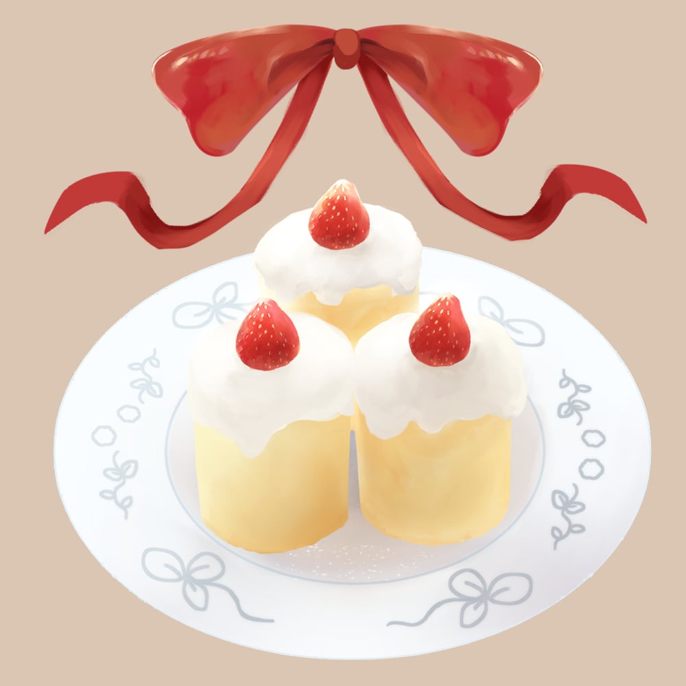 美味しそうな食べ物描きます アイコンやメニューなどに使える食べ物を描きます。 イメージ5