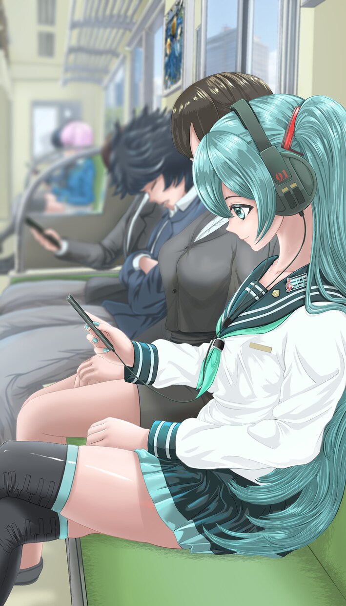 背景込みのイラストを描かせて頂きます ゲームCGやSNSのヘッダー、動画内の挿絵など承ります！ イメージ5