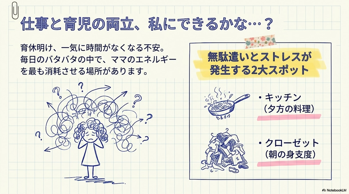 復職前のお片付け手伝います 仕事と育児の両立が不安な産休・育休中のママに イメージ2