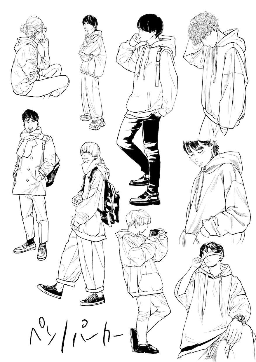 写真を漫画イラストにします 一枚の写真をいい塩梅のイラストに！ イメージ2