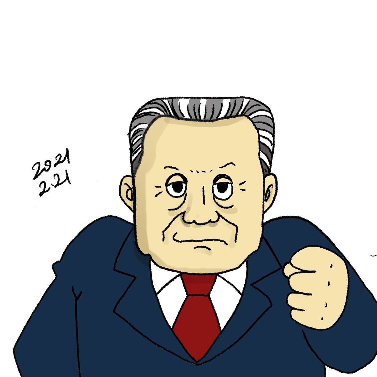 アニメ風似顔絵書きます いい感じの似顔絵のアイコンをつくりませんか イメージ7