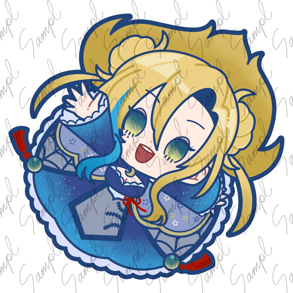 シンプルかわいいデフォルメイラスト描きます 配信やグッズにも映えるイラストをお探しの方へ！ イメージ5
