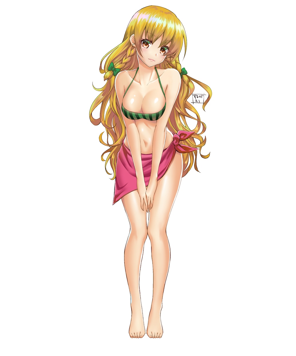 ラフ画を線画、オプションでキャラ着彩まで塗ります キャラデザされたラフ画を完成の形まで持っていくサービスです。 イメージ1