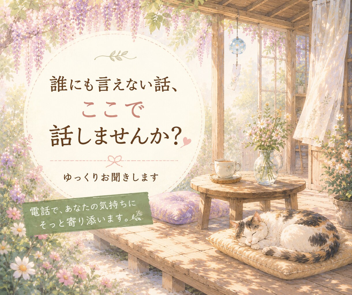 家族や人間関係のモヤモヤをお聞きします 電話が苦手でも安心。5往復じっくりお話しできます イメージ4