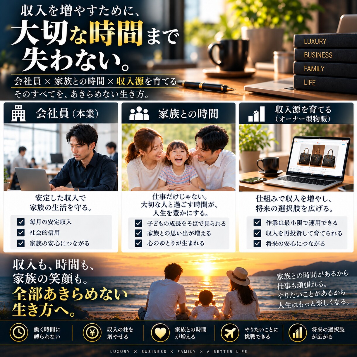 ハイブランド物販を仕組み化する方法を公開します 仕入れも販売もプロを活用！自分は「判断と管理」に集中 イメージ4