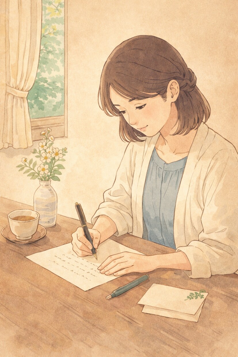 あなたの気持ちを静かに受け取り、お返事します ひとりで抱えている思いも一緒にほどいて、言葉にします。 イメージ1