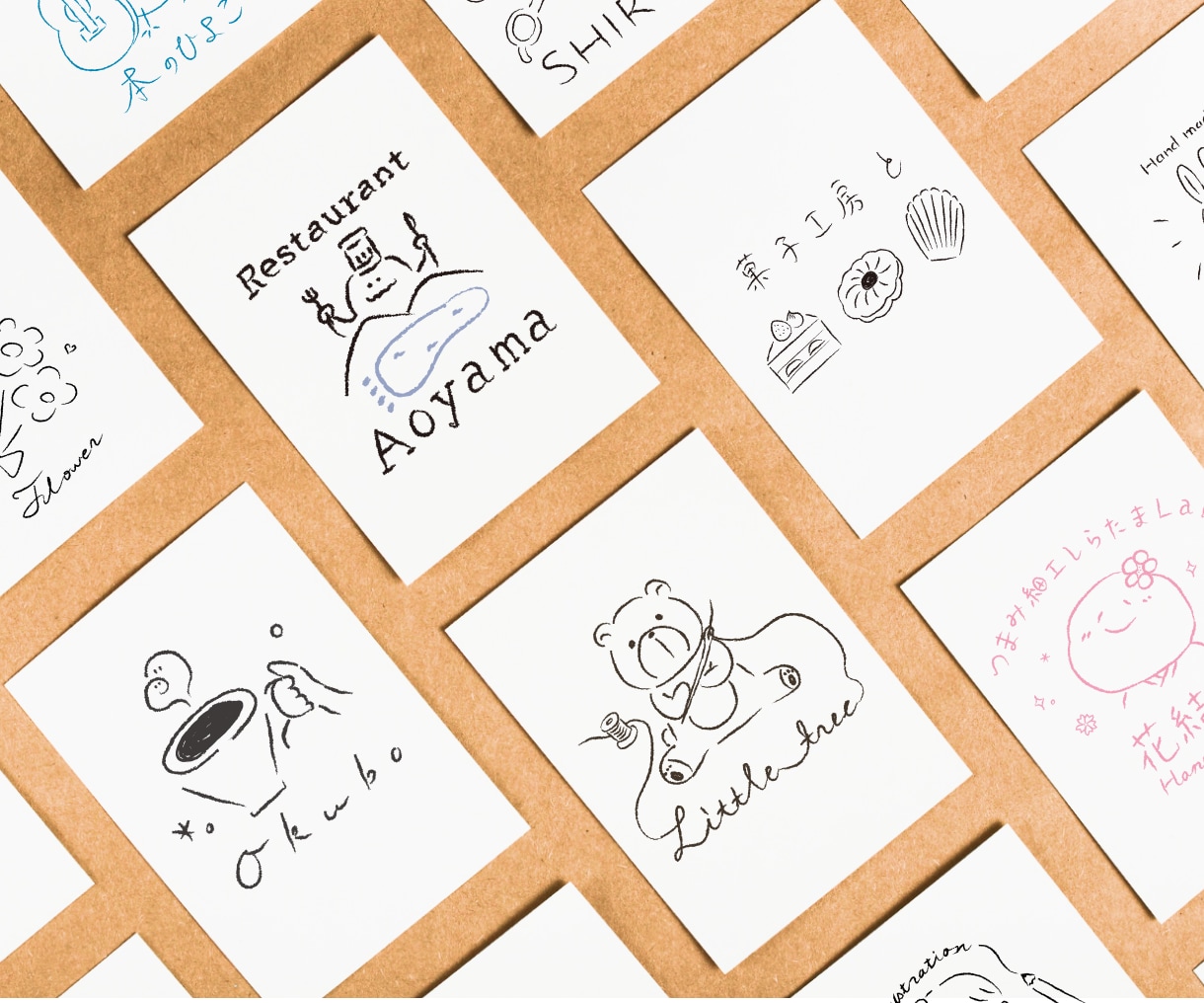 やさしい手描きロゴを作成します SNSやブランドにそのまま使える！世界観を丁寧に形にします♩ イメージ1