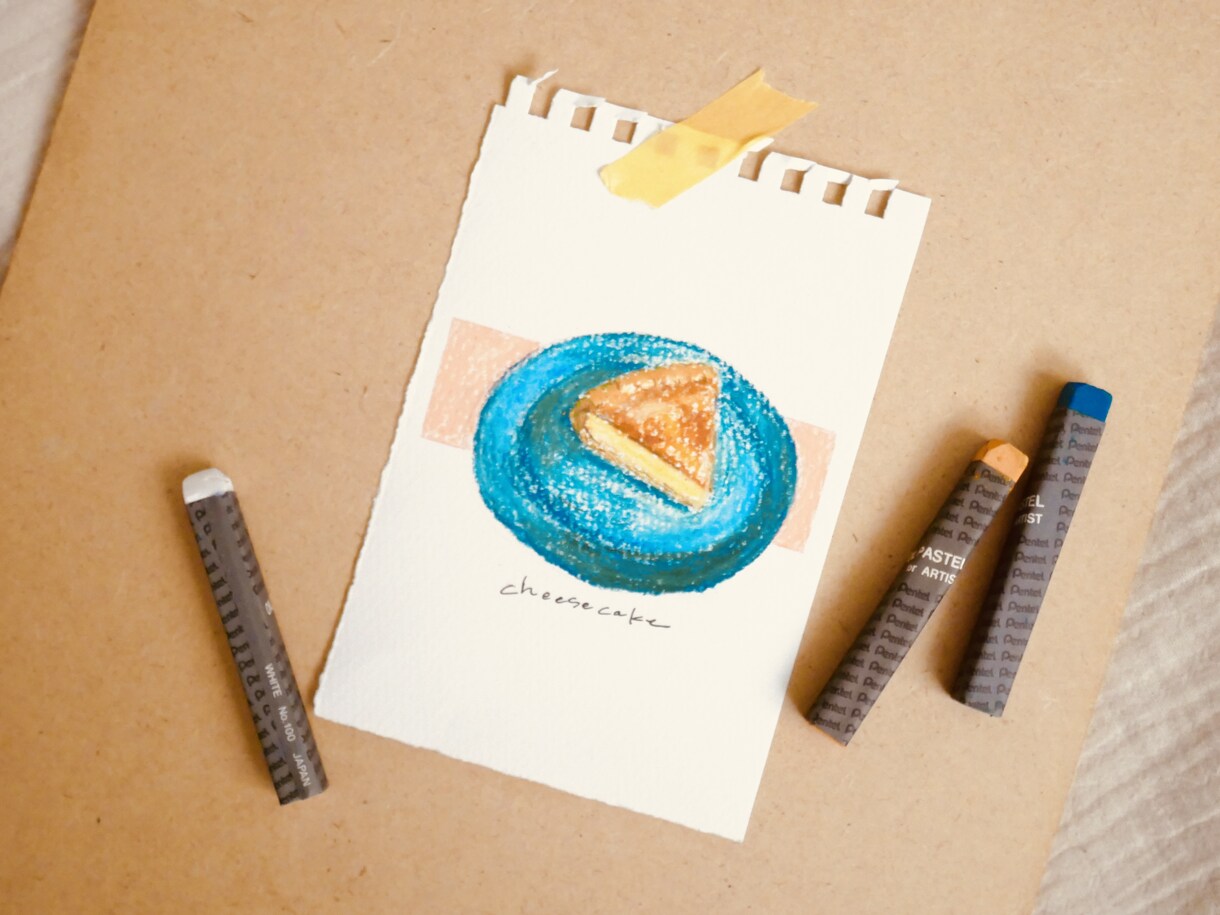 最短2日/メニューやSNS用食べ物イラスト描きます 水彩色鉛筆・パステル・線画の3つのテイストから選択できます イメージ4