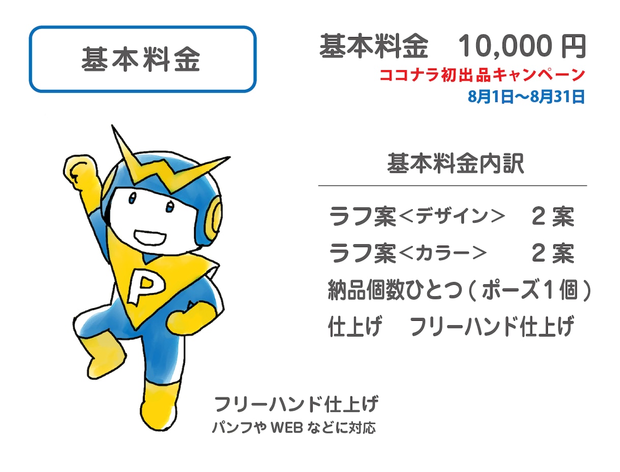 マスコットキャラクターを作成します 印象的なマスコットキャラクターをデザインします イメージ2