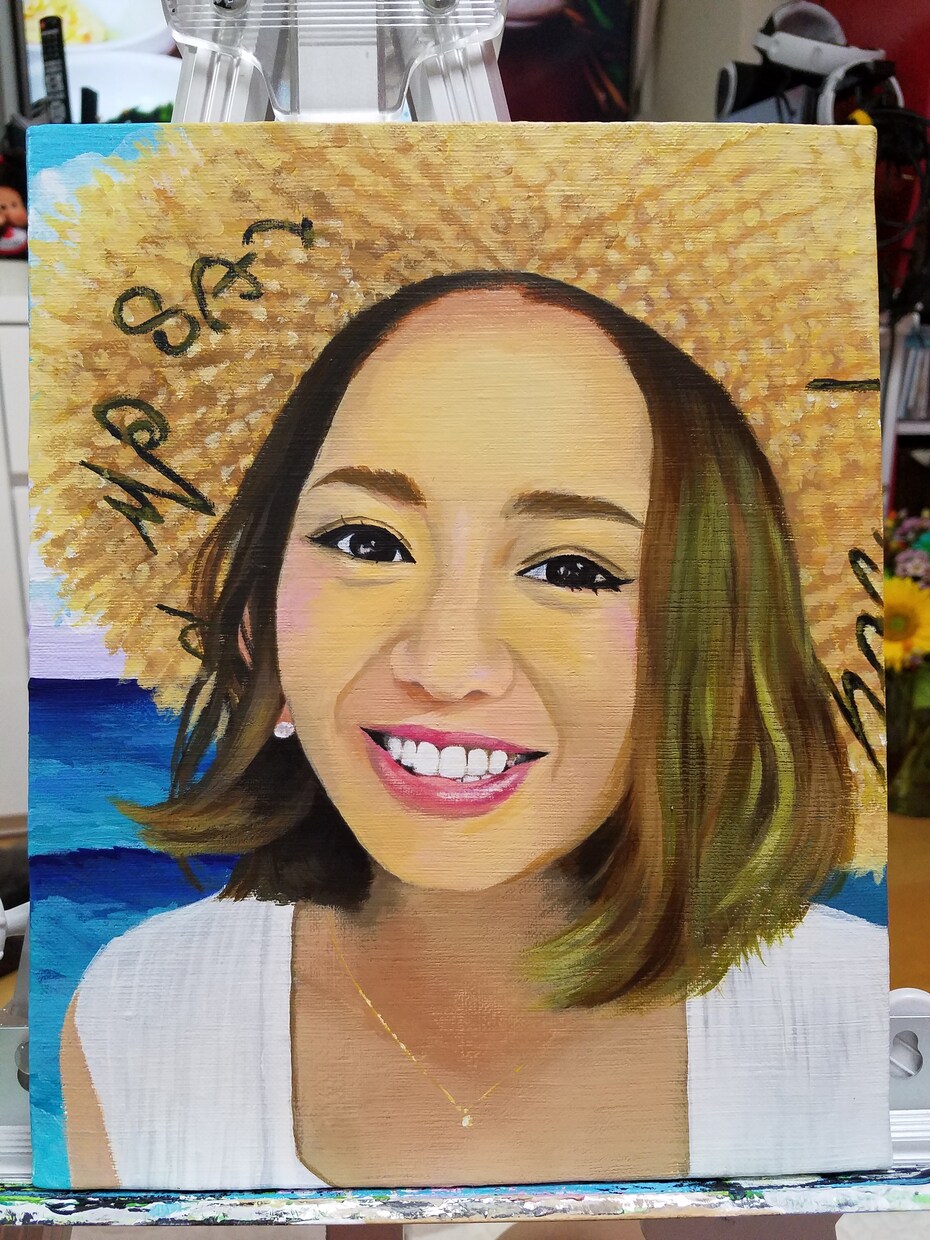 素敵な似顔絵を 心を込めて描きます 素敵な笑顔と思い出を絵で届きましょう。(^-^) イメージ6