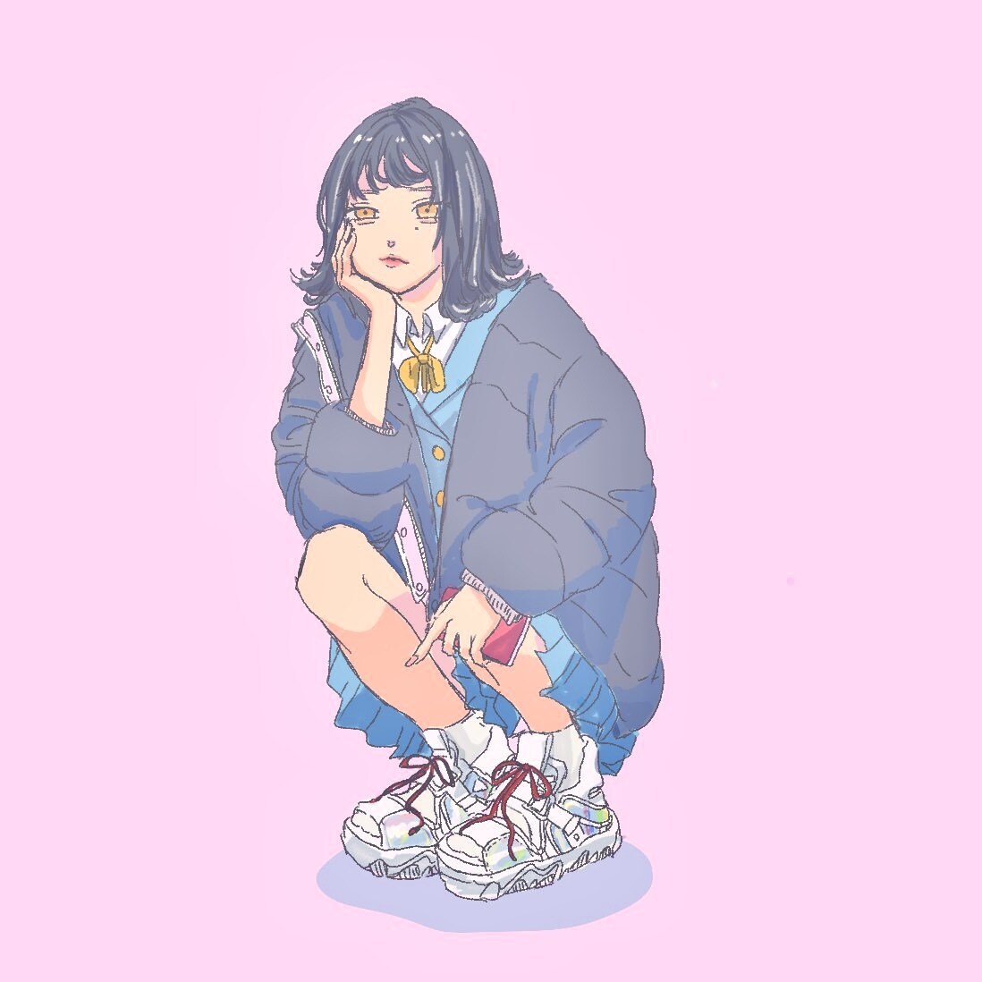 ファッションのイラスト描きます アイコンから一枚絵まで製作いたします イメージ2