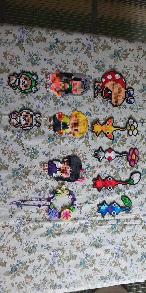 アイロンビーズをお作りします アイロンビーズで好きなキャラクターゃ飾りをお作り致します。 イメージ1