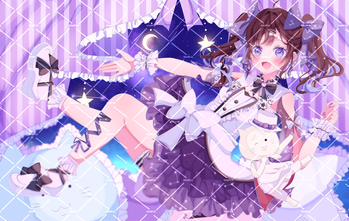 5000円！5名様限定！透明感溢れる一枚絵描きます 嬉しい納品の速さ！歌ってみたなどに可愛いイラストいかがですか イメージ6