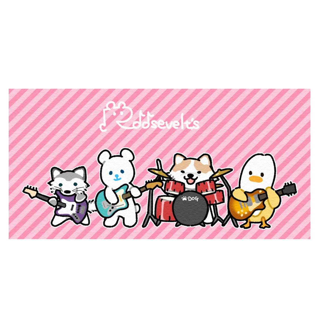 あなたの宝物をゆるかわイラストにします 愛車、ギター、ぬいぐるみ、人、ペットなど幅広く対応可能です！ イメージ4